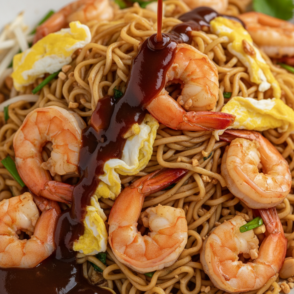 Strand tangle prawn curl egg ribbon tamarind torrent